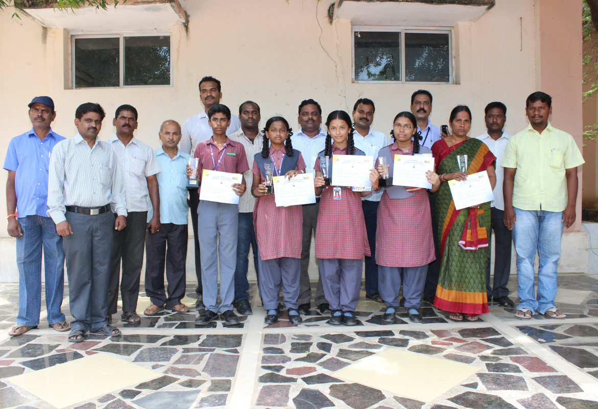 Winners of Talent Test organized by LIC of India